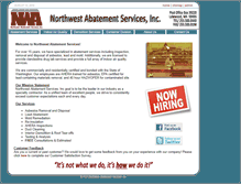 Tablet Screenshot of nwabatement.com